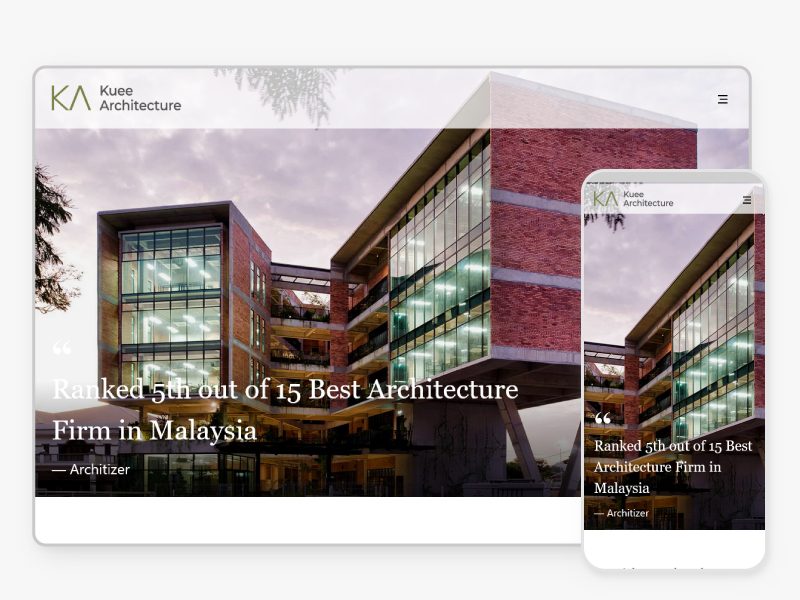 Architect Ipoh Website Design